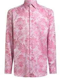 Etro - Camicie Cotone-Uomo - Lyst