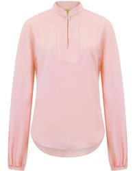 Shanghai Tang - Tang Zijden Blouse - Lyst