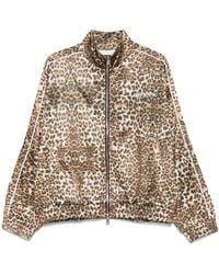 Cole Buxton - Leopard-Print Track Jacket - Lyst