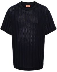 Missoni - Chevron-knit Cotton Blend T-shirt - Lyst