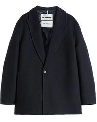 Jil Sander - Peaked-Lapel Jacket - Lyst