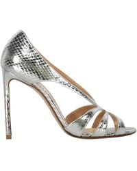 Francesco Russo - 10Mm Snakeskin-Effect Sandals - Lyst