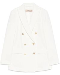 Blanca Vita - Double-Breasted Blazer - Lyst