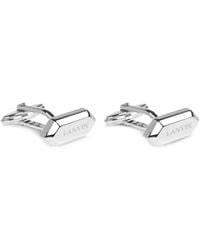 Lanvin - Logo-Detail Cufflinks - Lyst