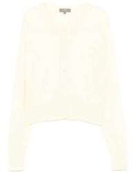 N.Peal Cashmere - Ivy Cropped Cardigan - Lyst