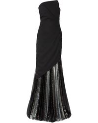 Genny - Vestido largo con diseño a capas - Lyst