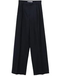 MEDEA - Pleated-front tailored trousers - Lyst