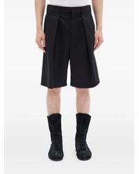 Ann Demeulemeester - Pleated Shorts - Lyst