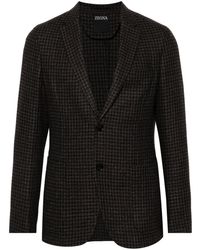 ZEGNA - Wool Jacket - Lyst
