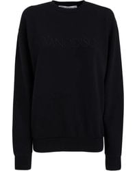 JW Anderson - Sweatshirt mit Logo-Stickerei - Lyst