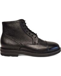 Henderson - Lace-Up Leather Boots - Lyst