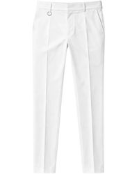 Paolo Pecora - Ring-Detail Tailored Trousers - Lyst