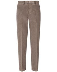 Briglia 1949 - Corduroy Straight-Leg Trousers - Lyst