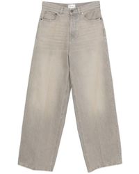 Haikure - Bethany Faded-Effect Wide-Leg Jeans - Lyst