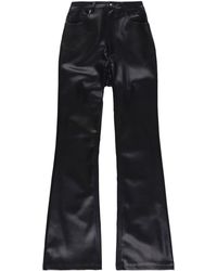 Ksubi - Faux-leather Flared Trousers - Lyst
