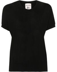 Semicouture - Short-sleeve Knitted Top - Lyst