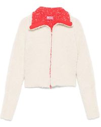 DIESEL - ジップアップ カーディガン - Lyst