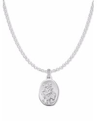 Dower & Hall - Chain-link Pendant Necklace - Lyst