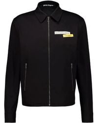 Palm Angels - Pax Los Angeles Times News-Print Cotton Jacket - Lyst