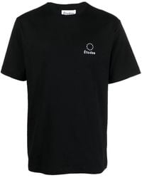 Etudes Studio - Wonder Logo T-Shirt Aus Bio-Baumwolle - Lyst