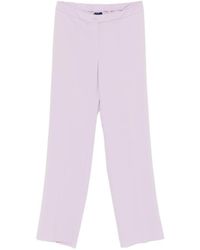 Marina Rinaldi - Button Trousers - Lyst