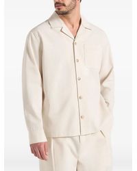 Manière De Voir - Constant Linen Long Sleeve Shirt - Lyst