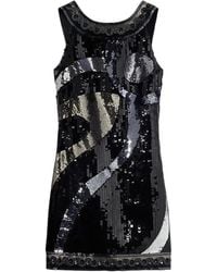 PUCCI - Sequin-Embellished Sleeveless Mini Dress - Lyst