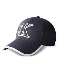 Calvin Klein - Baseballkappe Mit Logo-Patch - Lyst