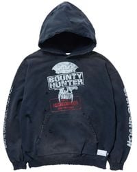 Neighborhood - X Bounty Hunter Felpa Con Stampa Grafica E Cappuccio - Lyst