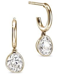 John Hardy - Lovestruck Diamond Hoop Earrings - Lyst