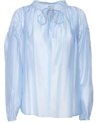 Ermanno Scervino - Blusa Con Bordo - Lyst