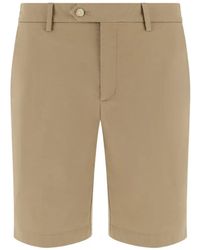 BOGGI - Stretch-Cotton Chino Shorts - Lyst
