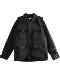 C.P. Company - Flap-Pocket Hooded Jacket - Lyst