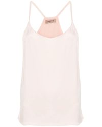 Twinset - Ärmelloses Top - Lyst
