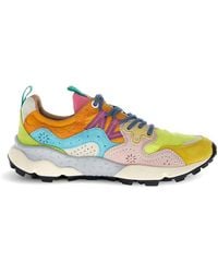 Flower Mountain - Nubuck Leather Sneakers - Lyst