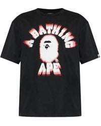 A Bathing Ape - Graphic-Print T-Shirt - Lyst