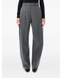 Thelatest - Dina Straight-Leg Tailored Trousers - Lyst