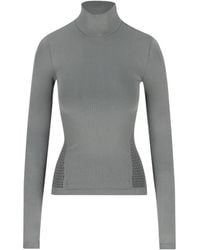 Fendi - Top Met Col En Monogram - Lyst