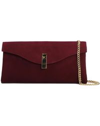 Giuseppe Zanotti - Logo-Plaque Chain-Link Clutch Bag - Lyst