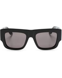 Alexander McQueen - Bold Square-frame Sunglasses - Lyst