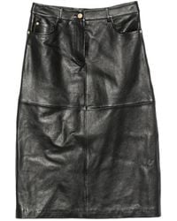 Max Mara - Gonna Con Inserti - Lyst