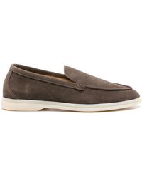 SCAROSSO - Ludovica Suède Loafers - Lyst