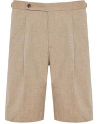 Incotex - Shorts mit Bundfalten - Lyst