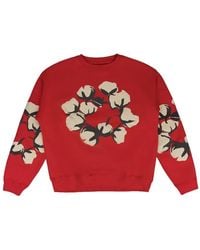 DENIM TEARS - X Cactus Plant Flea Market Cactus Wreath Sweatshirt - Lyst