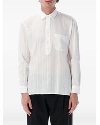 Salvatore Piccolo - Polo Rayé Alberto À Poche Poitrine - Lyst