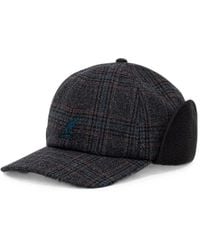 Kangol - Check Ear-Flap Cap - Lyst