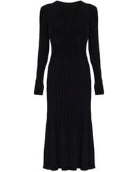 Ami Paris - Dress With Long Sleeves - Lyst