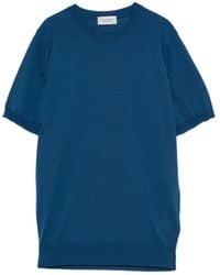 John Smedley - Short-Sleeved Sweater - Lyst