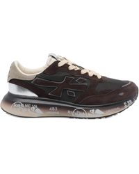 Premiata - Laury Logo-Appliqué Sneakers - Lyst