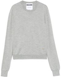 Moschino - Fine-Knit Sweater - Lyst